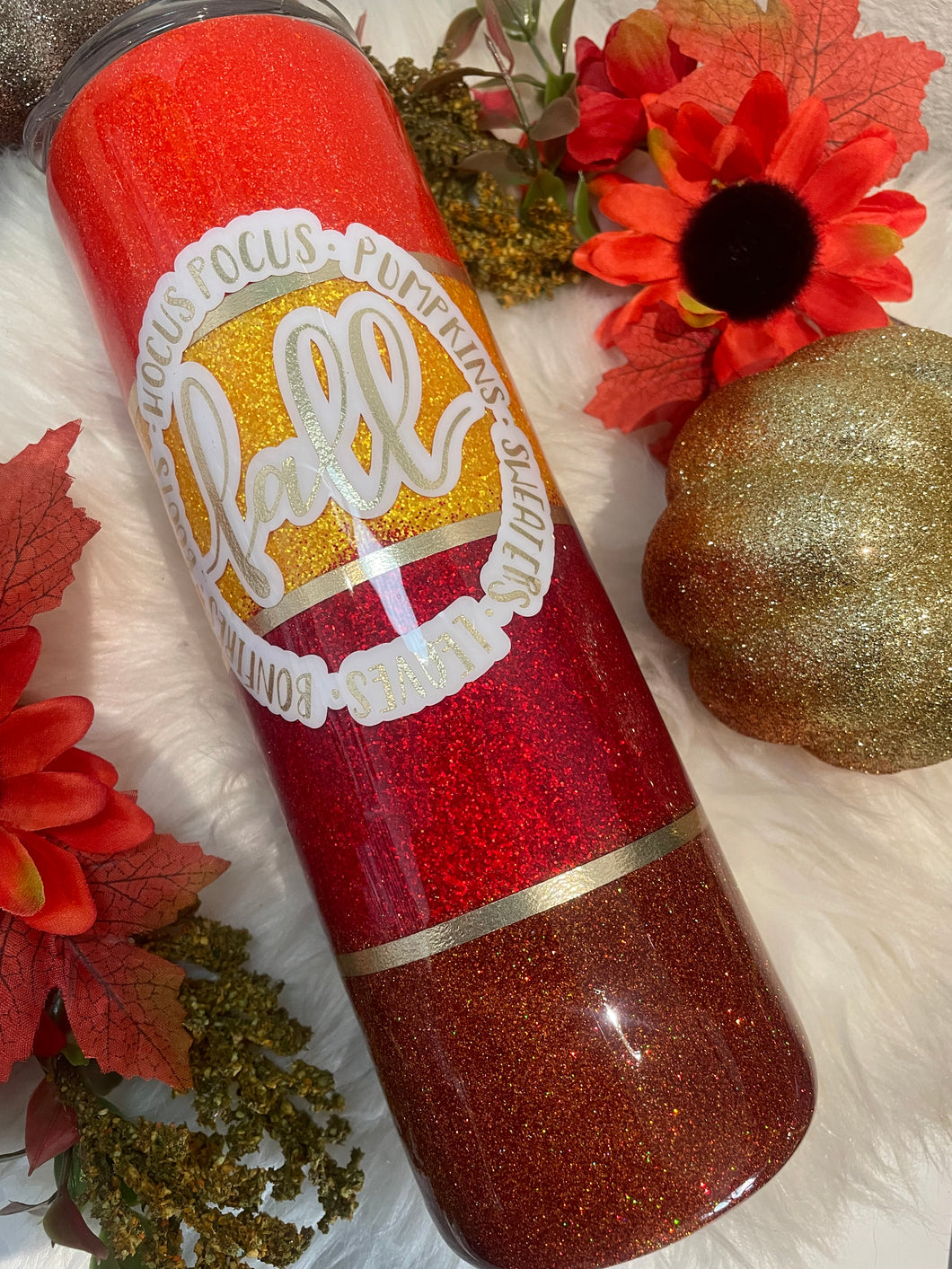 Fall Themed Tumbler